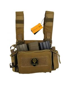22052_CHALECO CHEST RIG CONQUER MICRO CHEST RIG COYOTE BROWN 01
