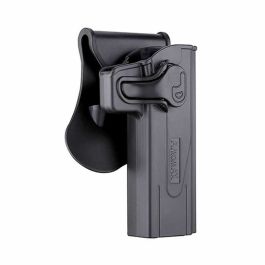 PISTOLERA RIGIDA HI-CAPA 5.1 AMOMAX ROT 360 NEGRA