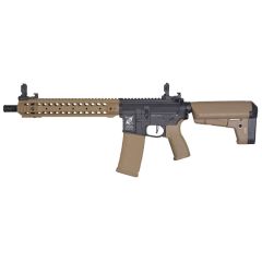 39445_REPLICA AEG M4 DELTA ARMORY BRAVO DA-B14-HT URX 3 12" COMBO NEGRA/TAN 01