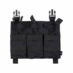 29784_POUCH PORTACARGADOR TRIPLE M4/AK/G36 DELTA TACTICS FORCE OPEN TOP DETACHABLE NEGRO 01